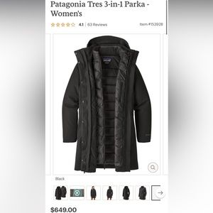 Patagonia Tres 3-in-1 Parka